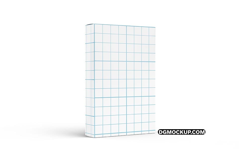 DGMOCKUP Premium Vertical Food Packaging Box PSD Mockups Demo