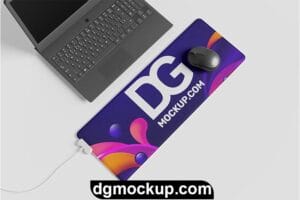 Mouse PAD Free PSD Mockup Preview