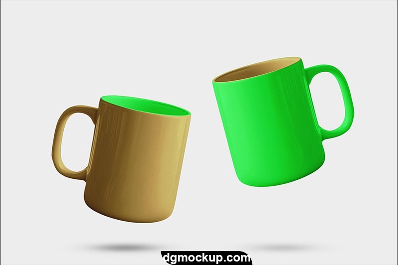 Free Mug Editable PSD Mockups Preview