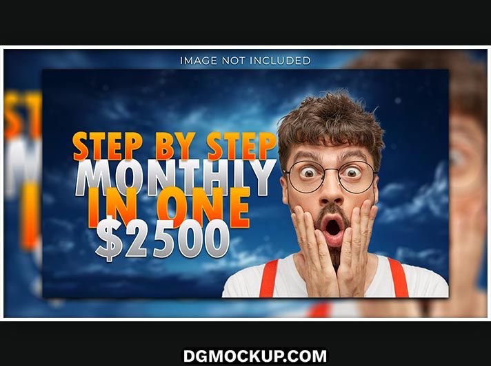 YouTube Thumbnail Design Free PSD Templates Preview