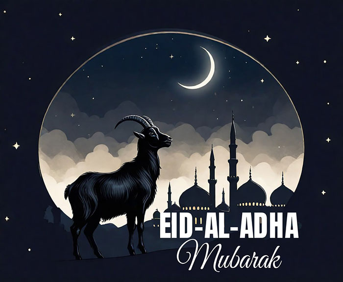 Bakra Eid al Adah Flyer Poster PSD Template