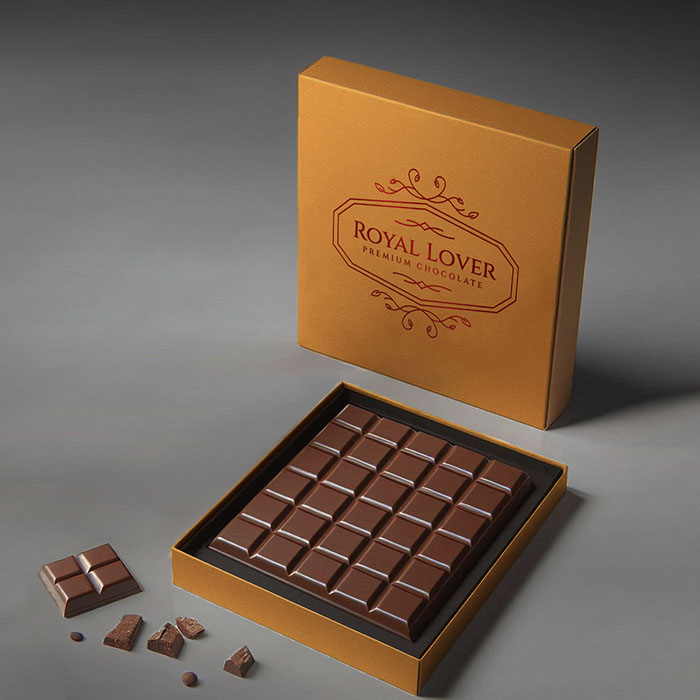 Choco Gift Pack Free PSD Mockup