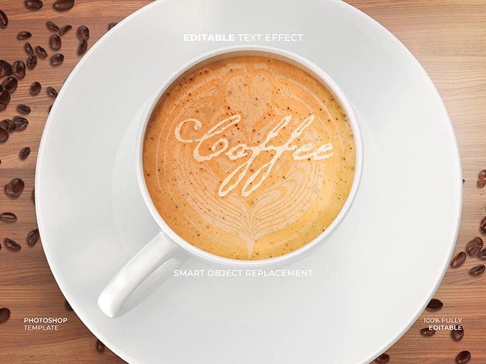 Coffee Artistic PSD Mockups
