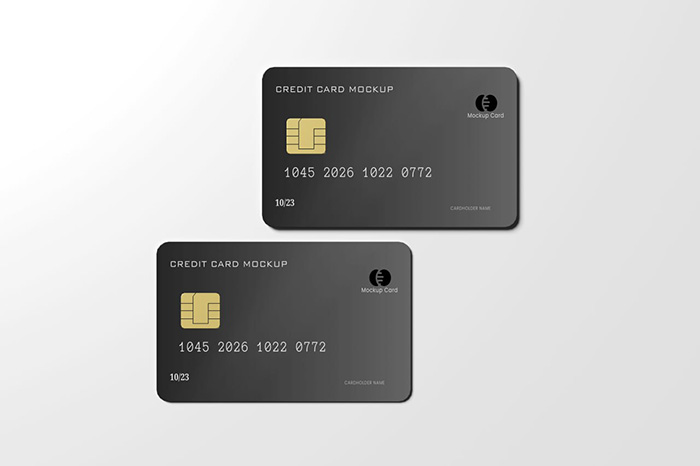 Credit ATM Card PSD Mockup
