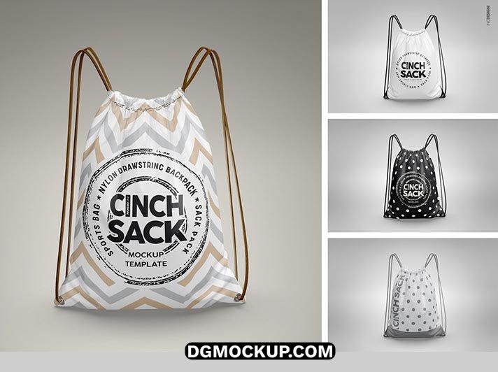 PSD 01 – Front View Standing Bag PSD Mockup Preview