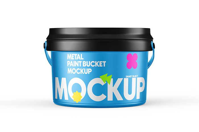Paint Bucket Model Free PSD Mockup (1)