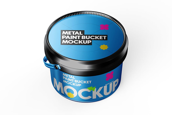 Paint Bucket Model Free PSD Mockup (2)