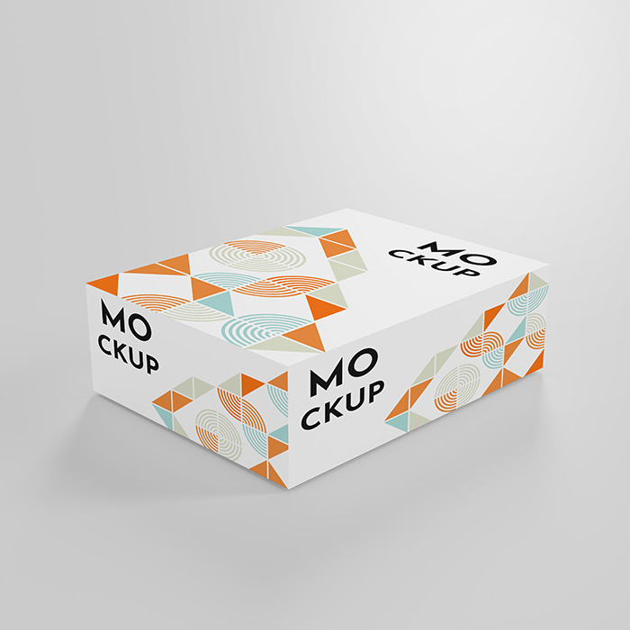 White Box High-Resolution PSD Mockup Free