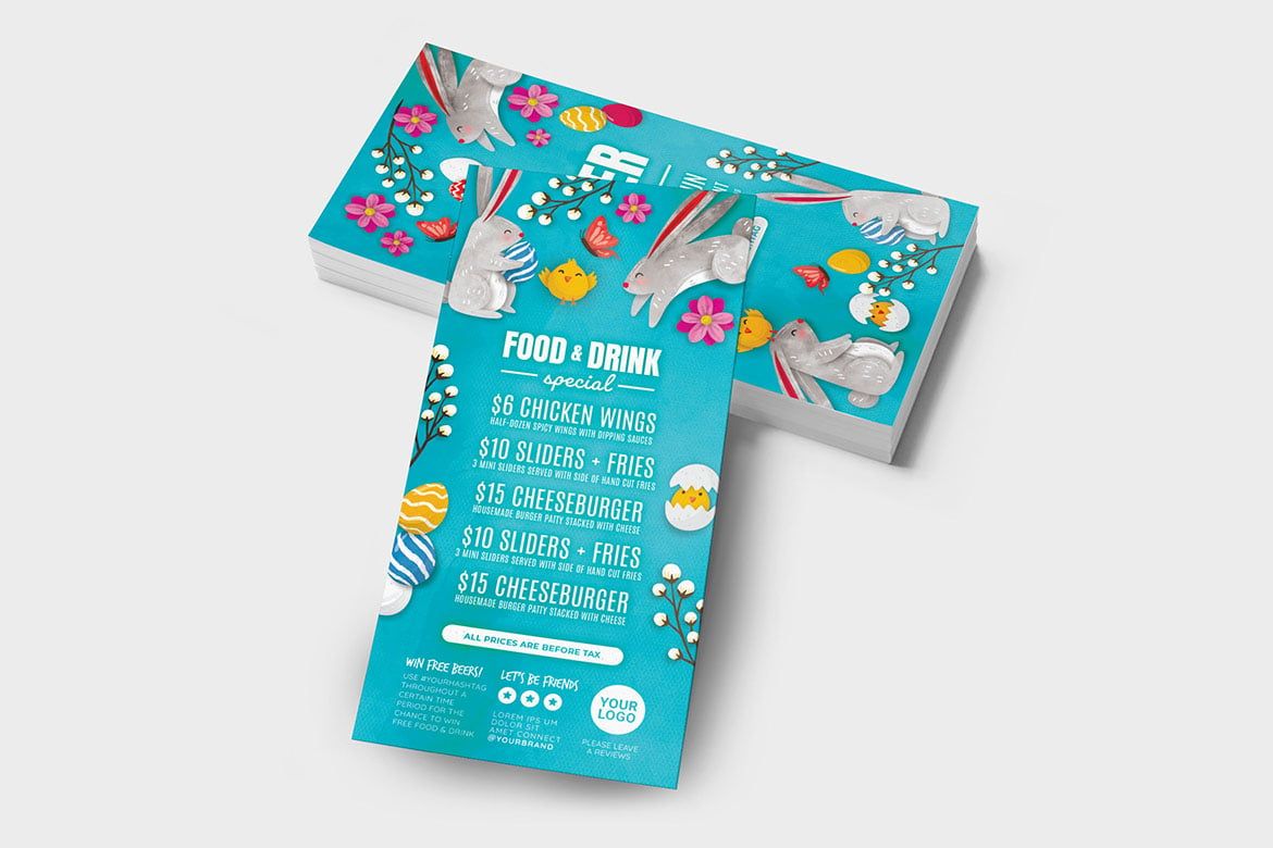 Easter Flyer Templates in PSD and Vector