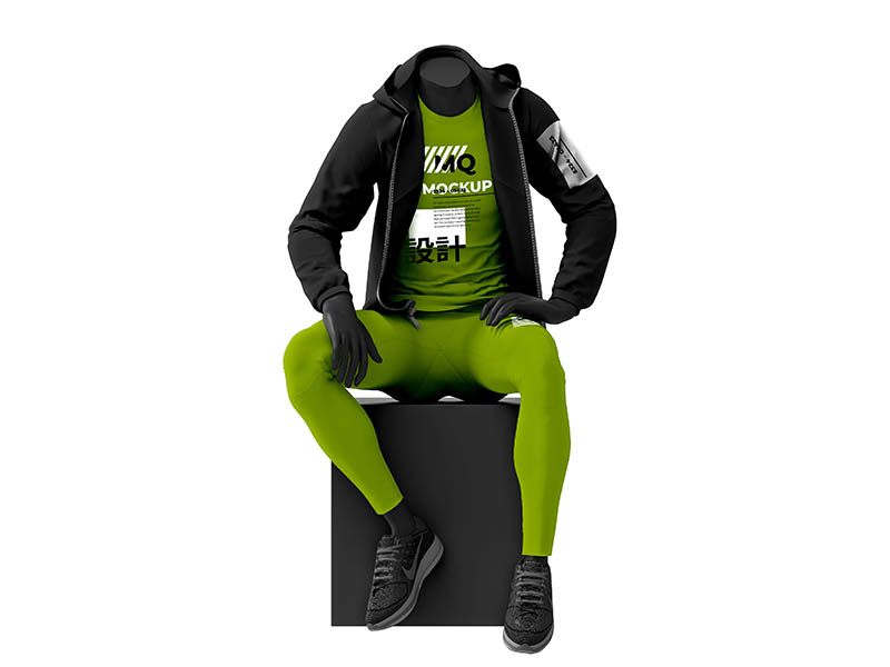 Male Mannequin Free PSD Mockups