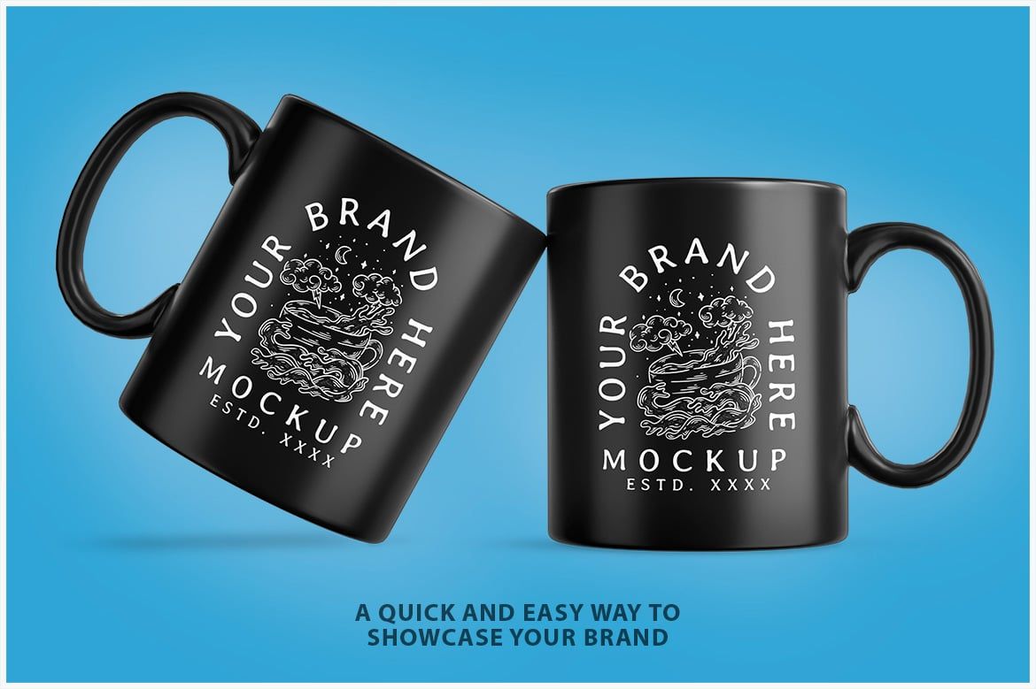 New Ceramic Mug Free PSD Mockup