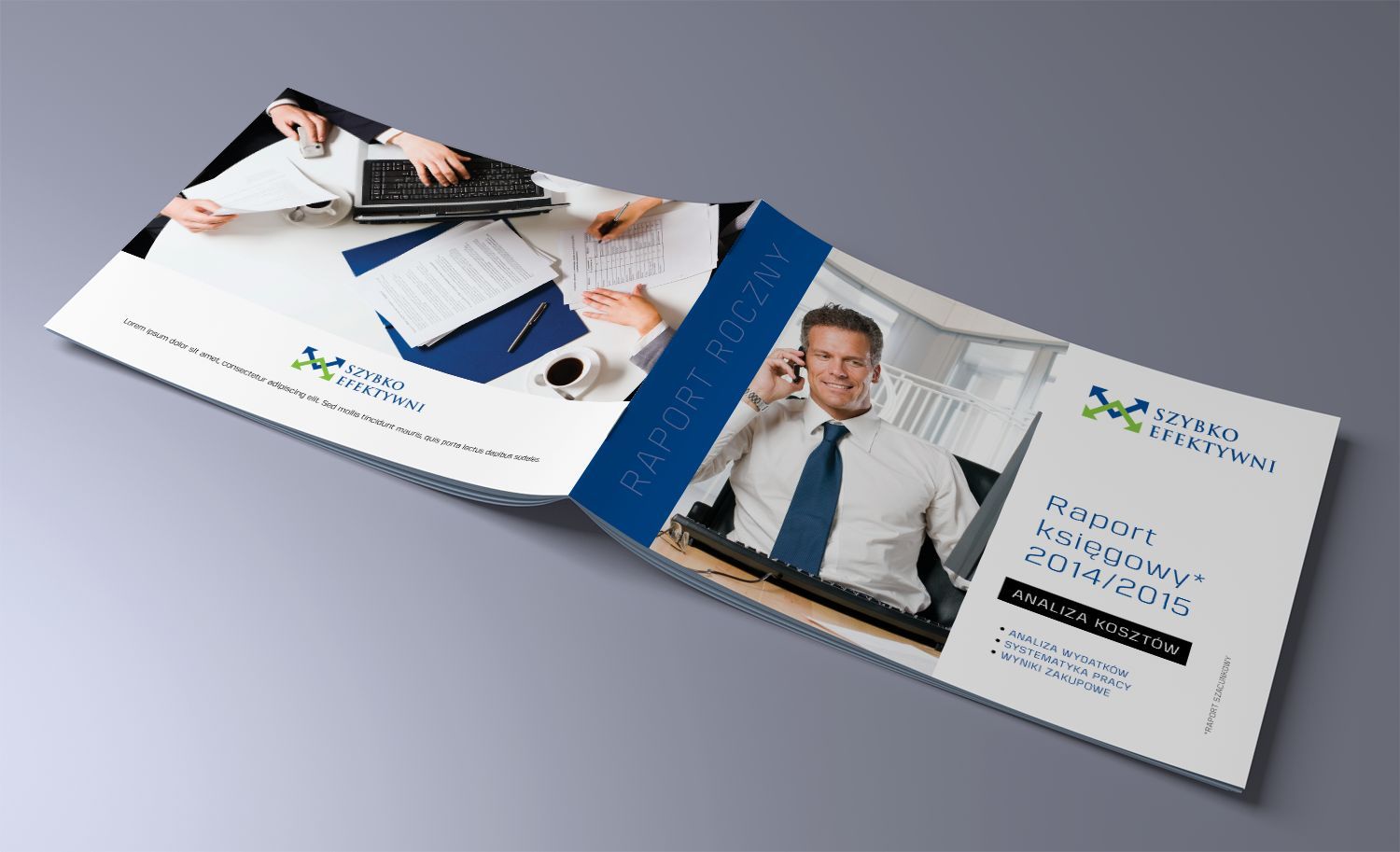 Square Trifold Brochure Mockup Premium PSD