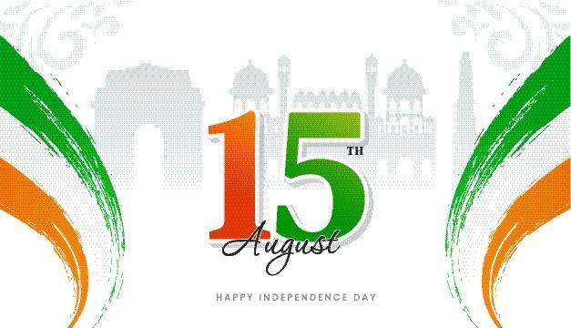 15th August Indian Independence Day Vector Illustration
