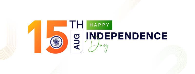 Free 15th August Independence Day Vector Banner